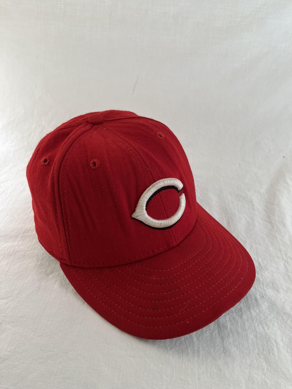 Cincinnati Reds Hat Cap Fitted Mens 7 Red MLB Baseball 59FIFTY New Era USA